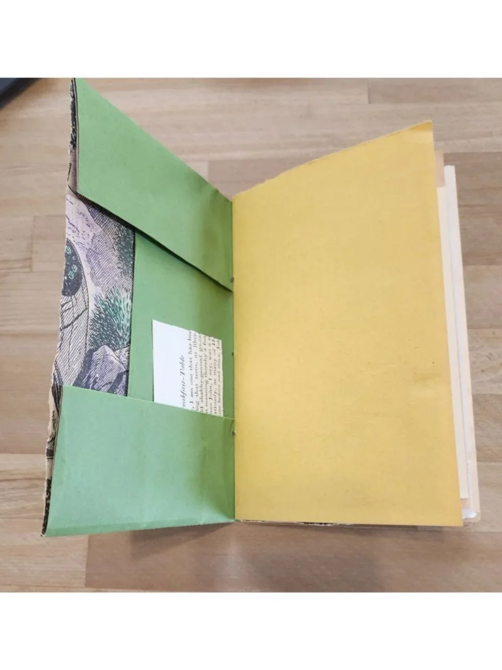 Junk Journal Made With All Vintage Paper- Handmade 88 pages